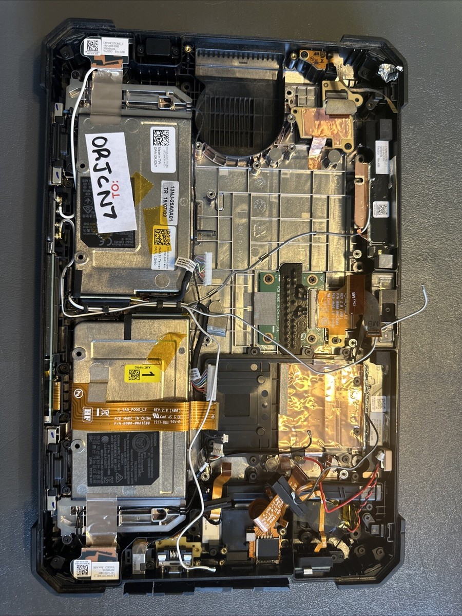 DELL LATITUDE 7212 RUGGED BOTTOM Cover RJCN7 0RJCN7 B76 With