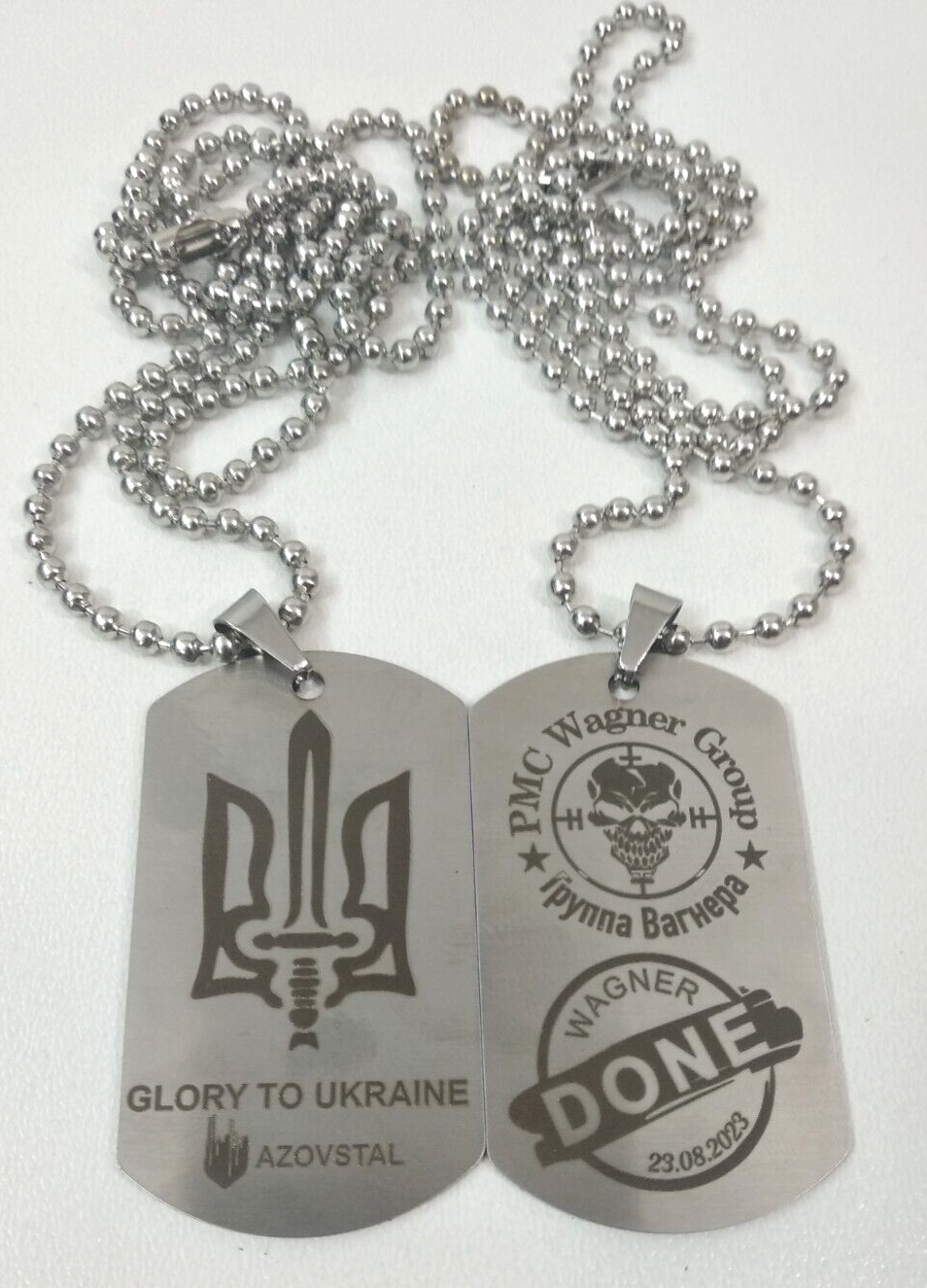 Souvenir Military Token.Military Soldier's Amulet.Azovstal Ukrainе