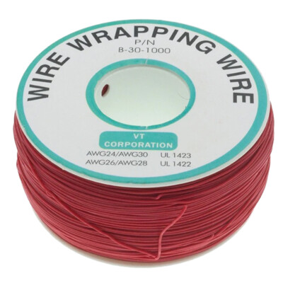 250M 30AWG OK Wire Tinned Copper Solid Cable Electronic Wire B-30-1000 Cable QDE