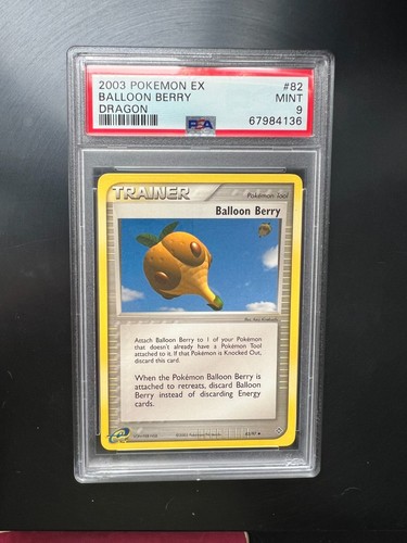 Balloon Berry graded PSA 9 for sale on eBay