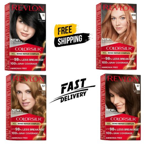 Revlon ColorSilk Permanent Hair Dye for Vibrant Long-Lasting Color-image