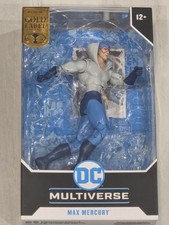Mcfarlane DC Multiverse Gold Label The Flash Speed Force NIB 7  MAX MERCURY