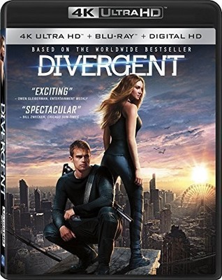 Divergent [New 4K UHD Blu-ray] 4K Mastering, Ac-3/Dolby Digital, Digital Theat