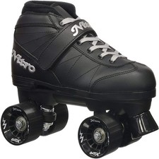 Epic Skates Super Nitro Indoor/Outdoor Quad Speed Roller Skates Youth 4