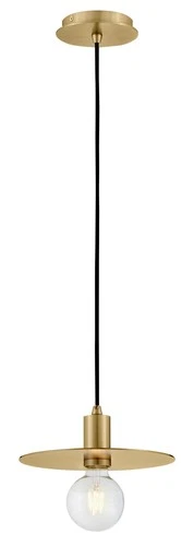 Lark 83887 Lulu 10"W Mini Pendant - Brass - Picture 4 of 9