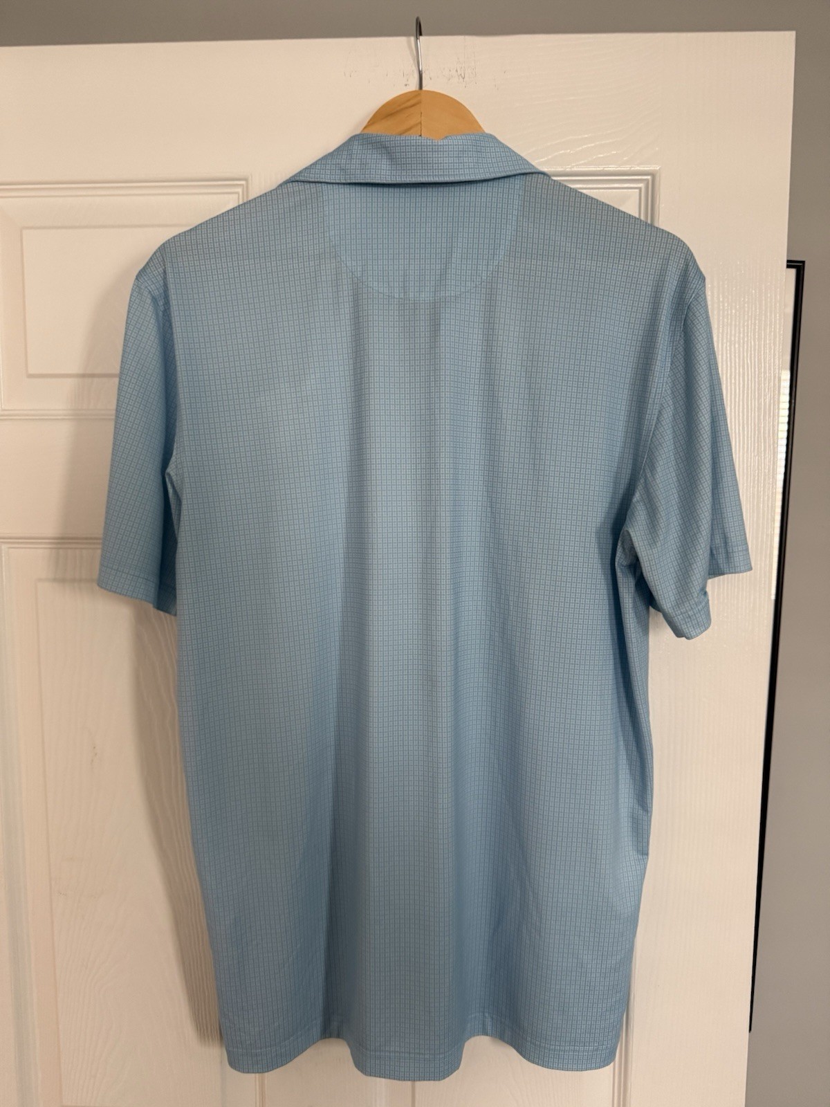 The Masters Tech Performance Light Blue Polo Golf… - image 3