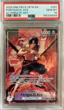 Portgas.D.Ace [Alternate Art] OP16-001 Prices | One Piece The Time