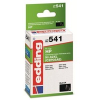 Edding Druckerpatrone Ersetzt Hp 62XL, C2P05AE Kompatibel Schwarz EDD-541 18-541