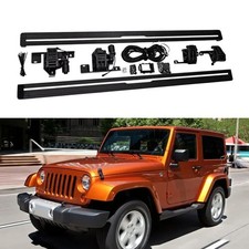 Electric Running Boards Power Side Steps Fits For Jeep Wrangler 2-door 2013-2017