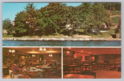 Postcard Point View Inn and Motel McHenry Maryland MD
