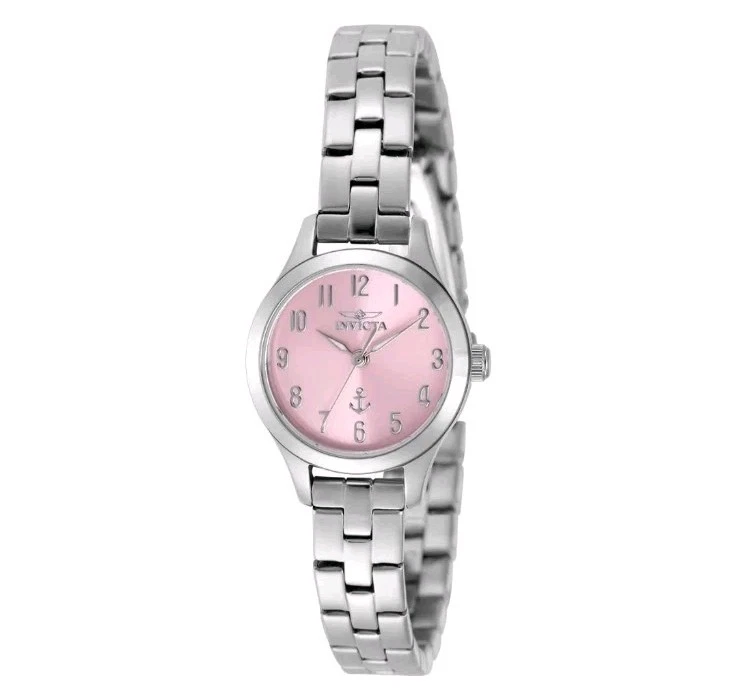 Invicta Silver Stainless Steel Watch with Pink Dial (69265) Invicta Grand Diver Men main image 4