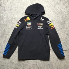 Oracle Red Bull Racing Hoodie Youth Large Navy Blue F1 Formula 1 Team Pullover