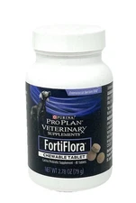 Purina Pro Plan FortiFlora Probiotic Supplements for Dogs (45 Tabs) Exp 01/2026