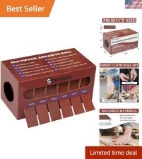 Multi-Grit Emery Cloth Roll 80-600 Grit - Perfect for Detailed Sanding Projects