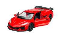 Welly 2023 Chevrolet Corvette Z06 Rot 1:34 Die Cast Metal Model New In Box 43830