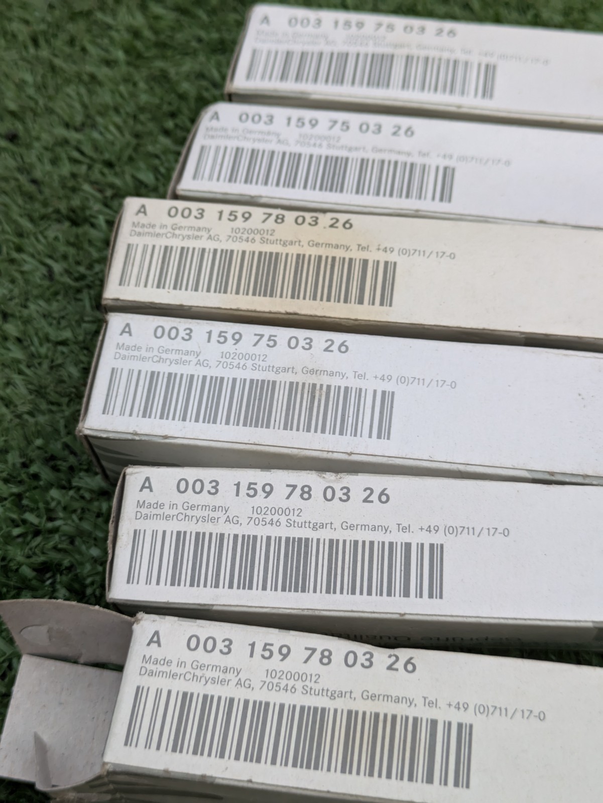 1x New Genuine Original Mercedes Spark Plug A003159780326 Bosch F7KTACR 982 R1