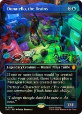 MTG FOIL Donatello, the Brains Borderless - Teenage Mutant Ninja Turtles Eternal