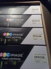 LOT OF HP 410A BKCYM BK-CF410A C-CF411A Y-CF412A M-CF413A TONER CARTRIDG