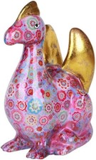 Pomme-Pidou - Money Bank - Zivil the Dragon - Pink