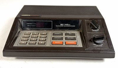 Uniden Bearcat BC 145XL Vintage 16-Channel Radio Scanner - No Power Adapter