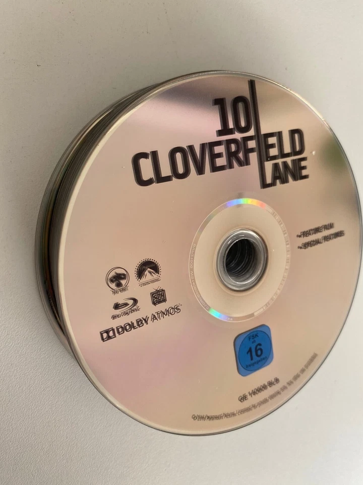 10 Cloverfield Lane | Zustand sehr gut | Blu-Ray ohne Cover - Bild 1 von 1