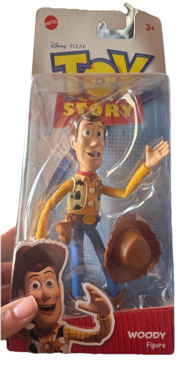 Disney Pixar Toy Story 3 Woody Action Figure T0476 Mattel 2009 New