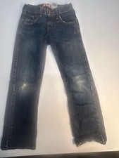Levi's 514 Straight Jeans Boy 8 Slim 22x22 Blue Denim Cotton Stretch Medium Wash