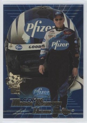 2002 Press Pass VIP Head Gear Mark Martin #HG9 HOF 8d2