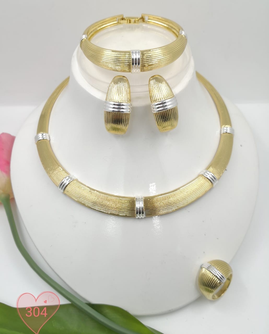 Gold Plated Jewelry Wedding Dubai Gold Set Gift Nice