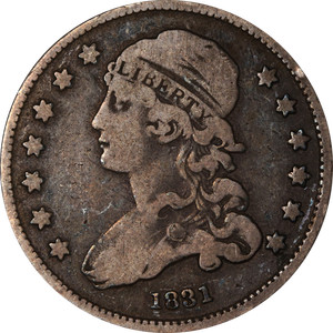 1831 Bust Quarter