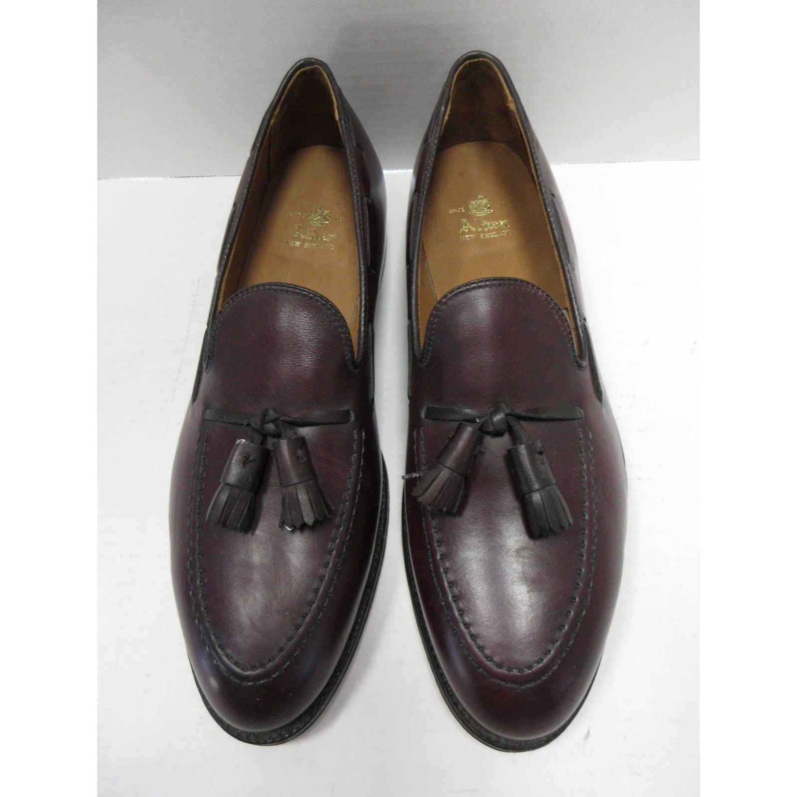 Alden 663 Burgundy Calfskin Tassel Loafer