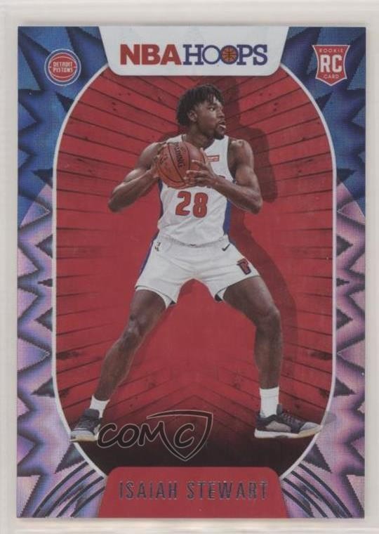 2020-21 Panini NBA Hoops Purple Explosion Isaiah Stewart #233 5l1