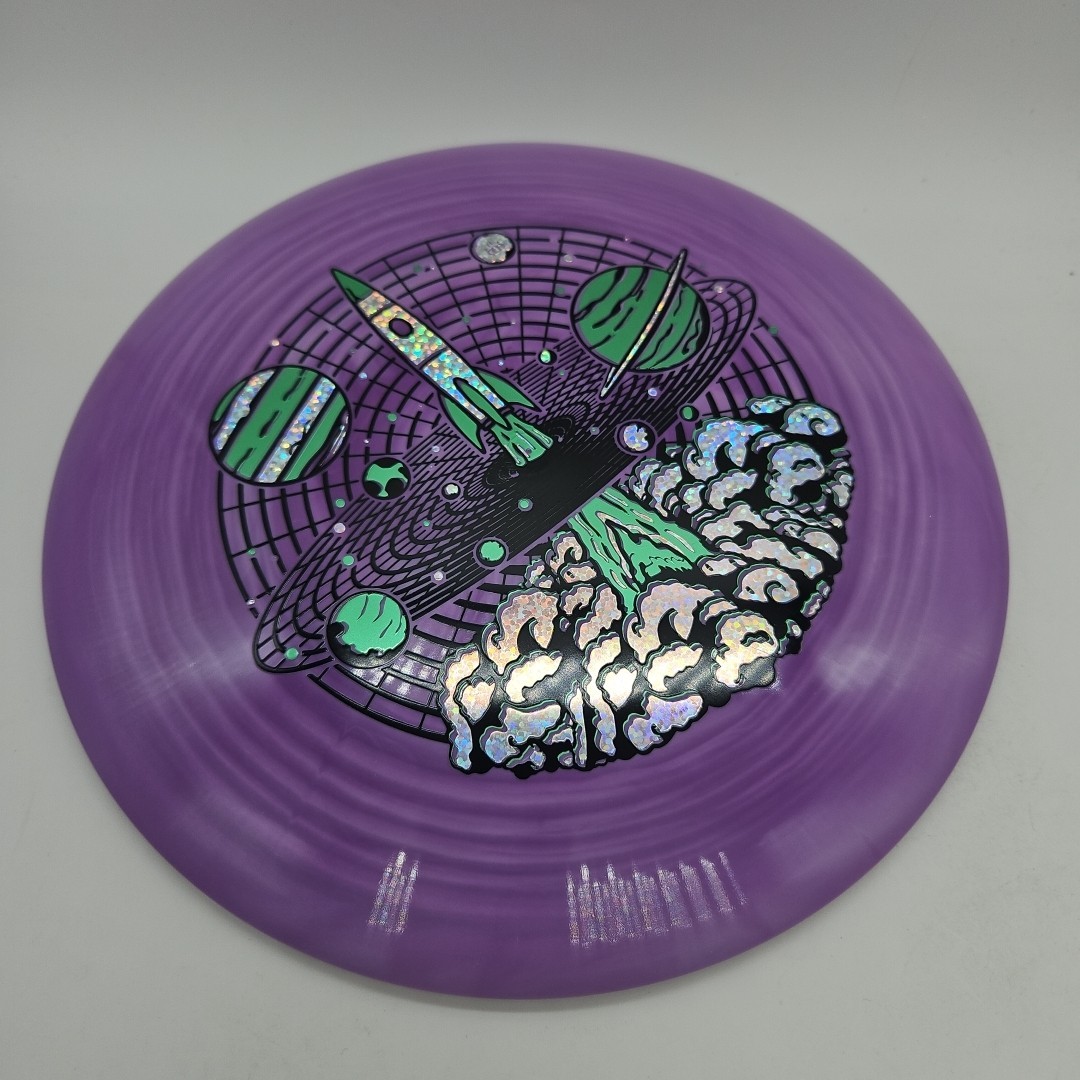 Westside Discs Fuzion Swirl Renegade Liftoff Edition Purple/Silver-Green 174g