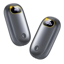 Hand Warmers Rechargeable, 14000mAh Electric Hand Warmer 2 Pack Dual-Sided He...