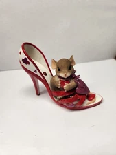 Vtg Charming Tails "YOU'RE A LOVING SOLE" Figurine 