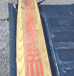 Riviera Riviera Model Wood Waterski with Foot Binding Classic Design