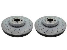 Mercedes-Benz Genuine AMG Brake Discs Pair Front Vented For S-Class W222 C217