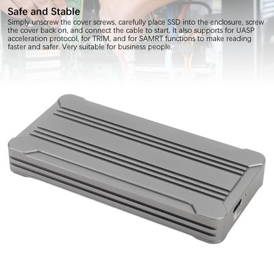 40Gbps M.2 NVMe SSD Enclosure USB 4.0 PCIe3.0x4 Aluminum USB C External Solid CB