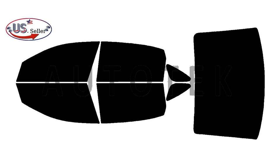 Película de ventana precortada en todos los lados cualquier tono para Chevrolet Impala sedán 2006-2013 Foto 2 de 4
