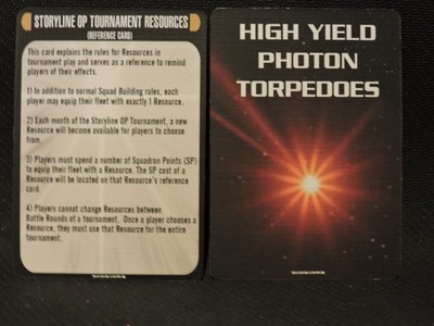 Star Trek Attack Wing: High Yield Photon Torpedoes 1x engl.