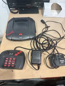 Atari Jaguar Black Console- OEM Authentic ORIGINAL Accessories Controller TESTED