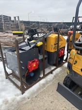 SDOL SL1000 Vibratory Roller Ride On Compactor Asphalt Smooth Drum 13 Hp Gas