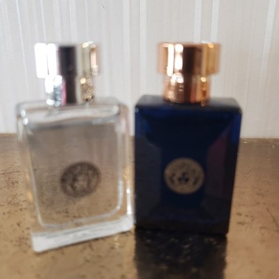 Versace x2- Eau De Toilette Splash MINI  EDP Men 0.17 Oz NEW W/O Box