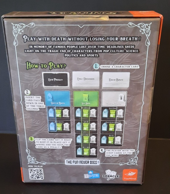 FOXMIND DEADLINES - GAMES, THE TRIVIA GAME OF A LIFETIME AGES 12+