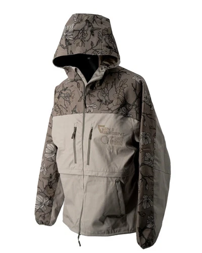 BAD MOON PRINT PRESS GEN II ELEMENT SOFT SHELL JACKET SMALL PALE CANOPY NOT QILO - product listing photo