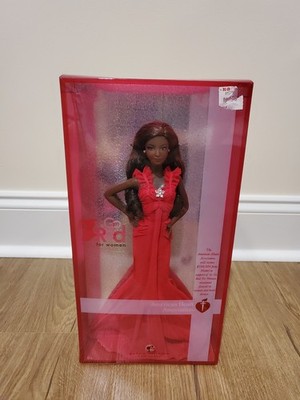 NIB 2007 Go Red For Women American Heart Association African American Barbie 