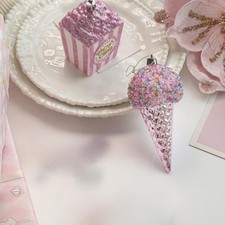 Shatterproof Sparkling Plastic Christmas Baubles Decoration For Holiday Tree