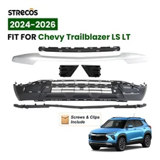 Front Lower Bumper Cover Assembly Kit For 2024-2026 Chevy Trailblazer Deflector