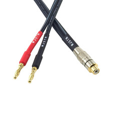 RCA to Flex Pin Banana Plug Adapter 6 Inches Flex Pin Banana Plugs to Female ...