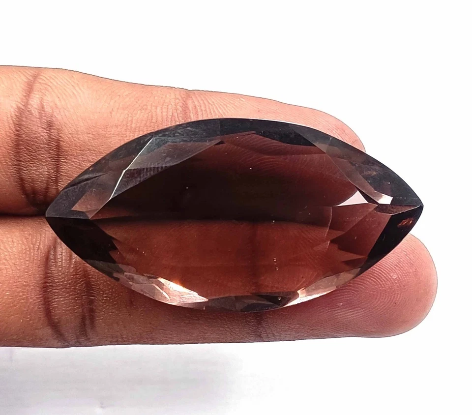 VVS Smoky Topaz Marquise Cut 88-90 Ct Natural Loose EGL Certified Gemstone - Image 4 of 4
